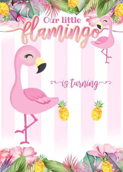 Flamingo Birthday Party Ideas, Flamingo Birthday Party Invitations, Flamingo First Birthday, Flamingo Birthday Invitations, Flamingo Invitation, Flamingo Themed Party, Birthday Wishes For Kids, Watermelon Birthday Parties, Tropical Birthday Party