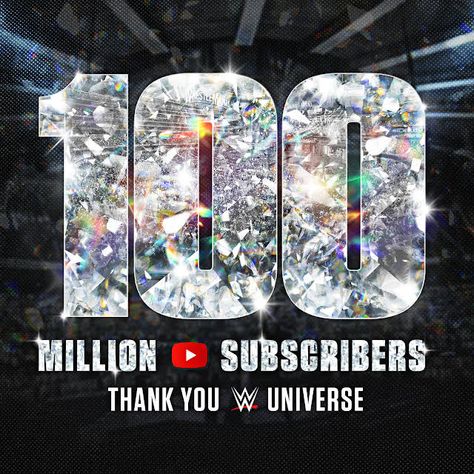 (862) WWE - YouTube 10 Million Subscribers, Million Subscribers, 10 Million, Roman Reigns, Wwe Superstars, 100m, Fallout, Reign, Number One