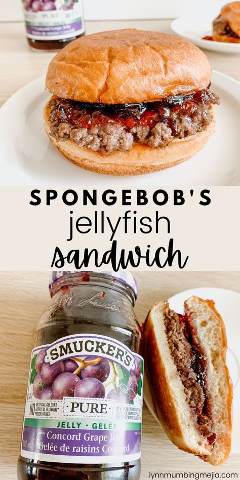 Spongebob Food, Watching Spongebob, Spongebob Jellyfish, Anna Birthday Party, Disney Dishes, Geek Food, Food F, Kids Themed Birthday Parties, Grape Jelly