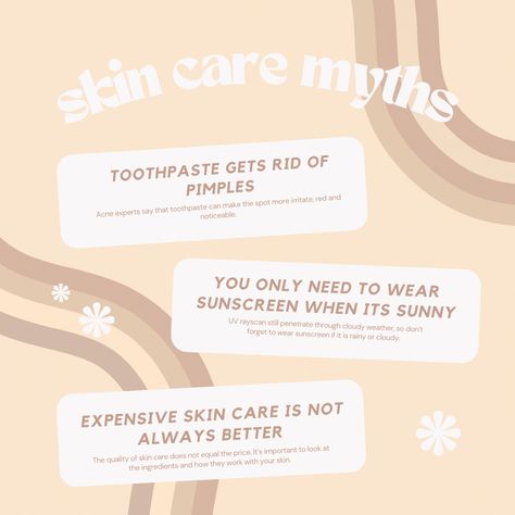 Common Skin Care Myths That You Should Know #skincare #myths #clearskintips Skincare Myths, Skin Care Myths, Expensive Skin Care Products, Facial Routine, Facial Routine Skincare, Bad Skin, Facial Routines, Cloudy Weather, How To Get Rid Of Pimples