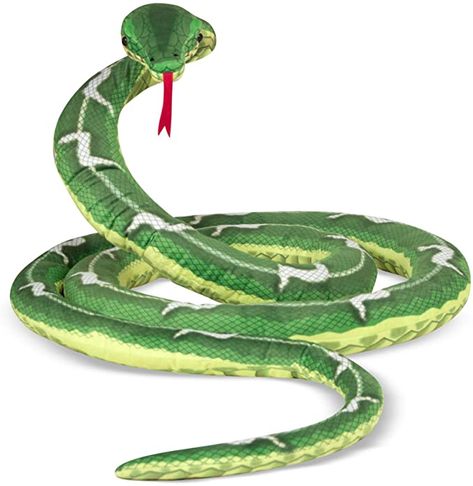 Melissa Doug Toys, Snake Plush, Giant Stuffed Animals, Reptile House, Boa Constrictor, Downy Woodpecker, Jungle Room, Band Camp, Jungle Adventure