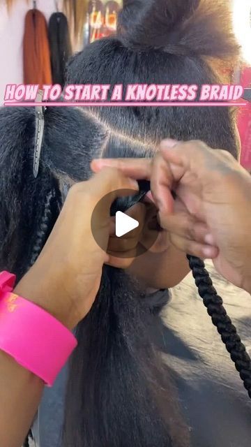 Textured Hair Education on Instagram: "How To Start Knotless Braids. 💅🏾  🎥 @raislayz" Box Braids Tutorial, Large Knotless, Latest Braided Hairstyles, Best Haircuts For Men, Latest Hair Braids, Large Box Braids, Hair Education, Quick Braids, Big Box Braids