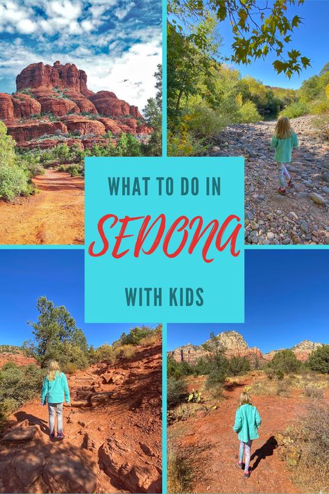 Sedona With Kids, Sedona Itinerary, Arizona With Kids, Sedona Hikes, Sedona Travel, Southwest Travel, Visit Sedona, Arizona Vacation, Kid Friendly Restaurants