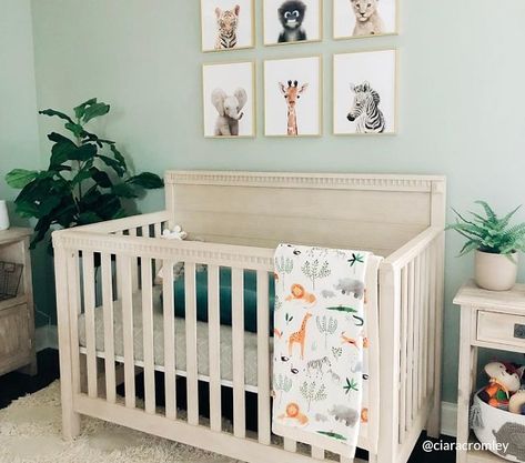 Rory 4-in-1 Convertible Baby Crib | Pottery Barn Kids Baby Room Safari, Mattress Platform, Baby Cribs Convertible, Baby Horse, Baby Nursery Inspiration, Pb Kids, Baby Room Inspiration, Baby Boy Room Nursery, Baby Room Design