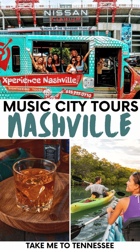 If you're looking for the best tours in Nashville, then this guide is for you! From sightseeing tours to walking food tours, distillery tours, and more! Best Nashville Tours, Nashville Tours, Nashville Food, Nashville City, Star Tours, Nashville Trip, Bus Travel, Pack Up, Music City