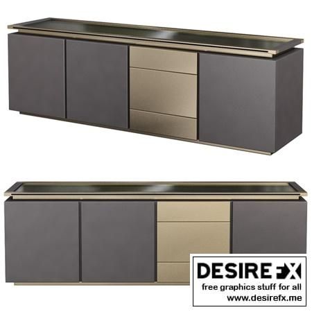 Desire FX 3d models | Sideboard modern minotti Crockery Cabinet, Crockery Design, Luxury Sideboard, Sideboard Modern, Sideboard Decor, Credenza Design, Classy Living Room, Joinery Design, Hall Furniture