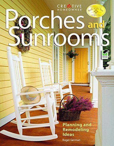 Farmhouse Front Porches Decorations, How To Build A Porch, Front Porch Addition, Cozy Sunroom, Decorating Books, Three Season Room, Porch Addition, Building A Porch, Front Porch Design