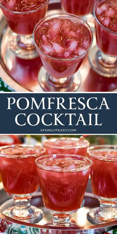 Pomfresca Cocktail - A Family Feast