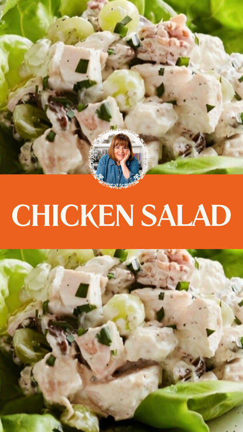 Ina Garten Chicken Salad Ina Garten Chicken Salad Recipe, Ina Garten Chicken Salad, Classic Chicken Salad Sandwich, Ina Garten Chicken, Tarragon Chicken Salad, Classic Chicken Salad, Dinner Specials, Tarragon Chicken, Quick Meal Prep