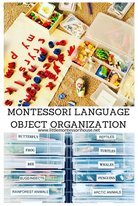 Montessori Organization Ideas, Montessori Organization, Homeschool Space, Montessori Activities Preschool, Montessori House, Montessori Language, Montessori Lessons, Montessori Diy, Montessori Homeschool