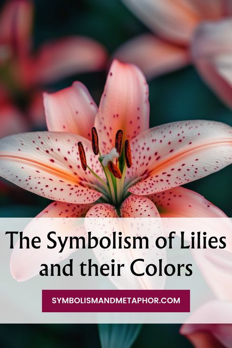 The Symbolism of Lilies Lilly Quotes Flower, Lilies Meaning, Lily Symbolism, Lily Meaning, Different Types Of Lilies, Lilly Garden, Types Of Lilies, Lilies Flowers, Love Affection