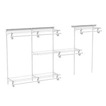 Wire Closet Organization, Wire Closet Shelves, Wire Closet Organizers, Closet Organization System, Closet Organizer Kits, Elfa Closet, Entryway Closet, Closet Kits, Closet Rods