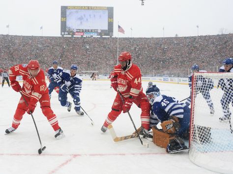 Nhl Winter Classic, Tyler Oakley, Phil Lester, American Sports, Celebrity Dads, Toronto Maple, National Hockey League, Toronto Maple Leafs, Detroit Red Wings