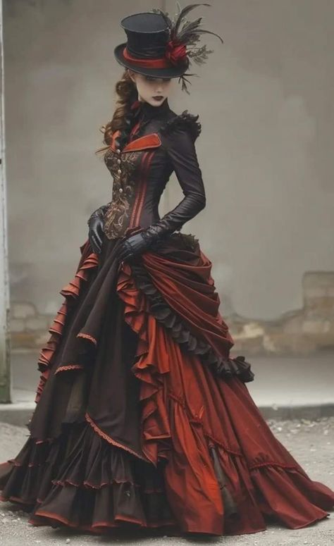 Victorian Outfits Women, Victorian Pirate, Steampunk Fashion Women, Gothic Victorian Dresses, Mode Steampunk, Steampunk Couture, Steampunk Dress, Victorian Steampunk, Steampunk Costume