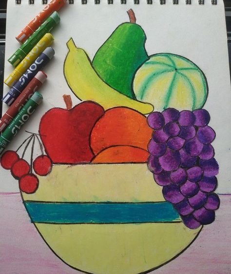 art arte art drawings art ideas arts artes artful art aesthetic art anime art animation art animals arte anime art drawing artfulness arteritis arter art idea artful idea art sg arte aesthetic artful animals art animal arte animal art s arts drawing Drawing For 7 Yrs Old, Oil Pastel Shading, Fruits Craft, Sunflower Drawing Easy, Fruit Basket Drawing, Drawing Easy Step By Step, Aesthetic Art Anime, Fruit Crafts, Arte Aesthetic