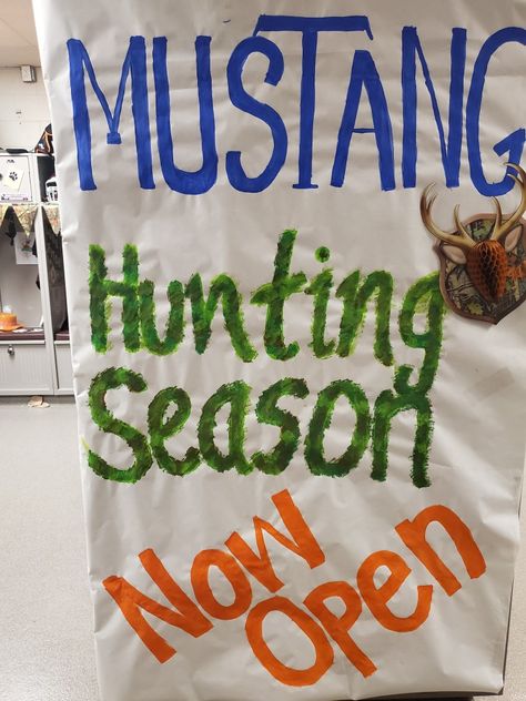 Varsity Football Locker Room Decorations, Road To State Championship Posters, Camo Poster Football, Camo Football Game Theme Signs, Camo Theme Football Game Signs, Funny Pep Rally Posters, Rival School Football Posters, Rival Posters Football, Camo Football Game Theme Posters