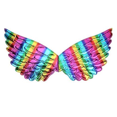 Rainbow Wings Angels, Rainbow Wings, Unicorn Wings, Wings Costume, Chores For Kids, Rainbow Glitter, White Rainbow, Shoes Jewelry, For Kids