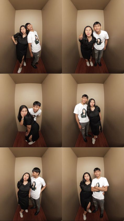 Fotobooth Ideas, Photo Box Couple Pose, Photobox Couple, Photobox Ideas Pose Couple, Photobox Ideas, Self Foto, Photobox Pose, Iphone In Hand, Blank Image