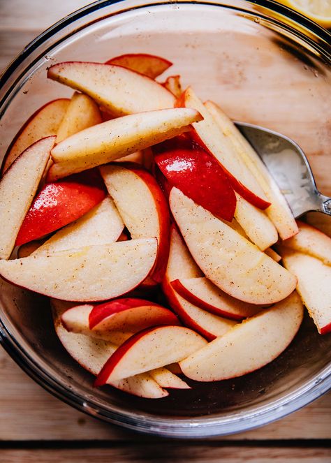 Autumn Fruit Salad | Well and Full Cinnamon Dressing, Autumn Fruit, Honey Dressing, Summer Salads With Fruit, Seasonal Fruits, Autumn Salad, Fall Fruits, Pumpkin Apple, Red Grapes