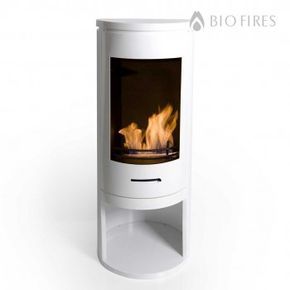 NEW - Modern Cylinder Bioethanol Stove Gel Fireplace, Ethanol Fireplace, Bioethanol Fireplace, Pump House, Therapist Office, Real Flame, Gym Room, Log Burner, Kitchen Extension