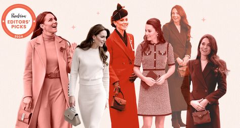 Behold: 10 Handbags Kate Middleton Constantly Wears (and Re-Wears), Starting at $130 — PureWow Structured Bag, Favorite Handbags, Leather Texture, Spice Girls, Equestrian Style, Princess Diana, Duchess Of Cambridge, Kate Middleton, Zip Pockets