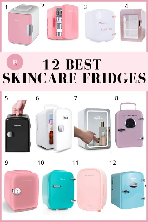 Fridge For Skincare, Mini Fridge In Bedroom, Skincare Fridge, Portable Mini Fridge, Skincare Remedies, Flawless Makeup Application, Glow Skin, Best Skincare, Best Skin Care