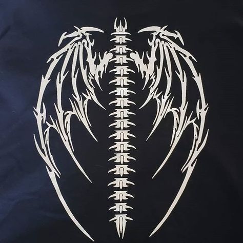 Angel Wings Shirt Design, Bleach Wings Shirt, Bone Wings Drawing, Goth Wings Tattoo, Goth Tshirt Design, Angel Wings Stencil, Skeletal Wings, Bone Wings, Skeleton With Wings