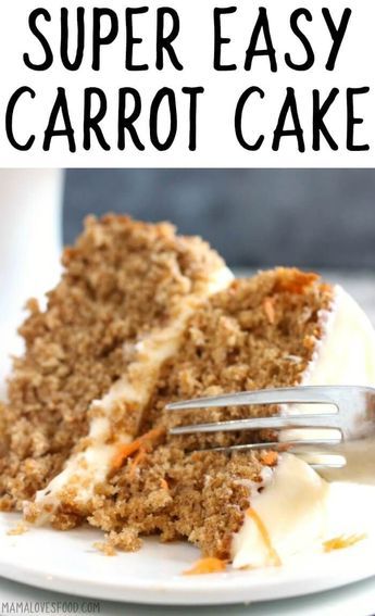 CARROT CAKE This Carrot Cake recipe starts with a spice cake mix and ends in pure delight. We use real carrots in our carrot cake and finish with a delicious cream cheese icing! #cake #carrotcake #dessertrecipes Cake Mix Carrot Cake Recipe, Carrot Cake Recipe Easy, Comfort Recipes, Homemade Carrot Cake, Carrot Spice Cake, Spice Cake Recipes, Moist Carrot Cakes, Easy Carrot Cake, Best Carrot Cake