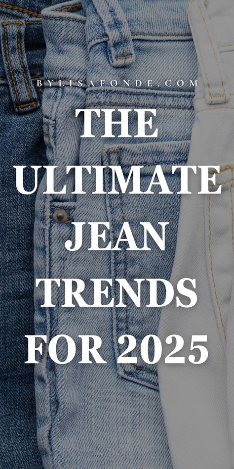 Denim Patch Jeans, Denim 2025 Trends, 2025 Denim Trends, 2025 Jeans Trend, Full Denim Outfit Women, Frayed Hem Jeans Outfits, Pinterest Predicts 2025, Winter Denim Outfits, Old Money Style Outfits