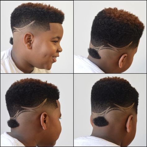 awesome 60 Cool Ideas for Black Boy Haircuts - For Cute and Fancy Gentlemen Check more at http://machohairstyles.com/best-black-boy-haircuts/ Box Haircut, Ducktail Haircut, Hair Designs For Boys, Waves Hairstyle Men, Black Boys Haircuts, Sassy Haircuts, Classic Haircut, Boy Haircuts, Haircut Designs