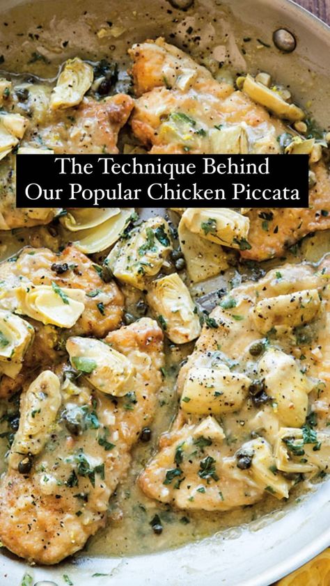 Chicken Piccata With Artichokes Williams Sonoma, Williams Sonoma Chicken Picatta With Artichokes, Giada De Laurentiis Chicken Piccata, Make Ahead Chicken Piccata For A Crowd, Chicken Piccata For A Crowd, Veal Piccata Recipe Giada, Make Ahead Chicken Piccata, Chicken Piccata With Artichokes Recipe, Chicken Piccata Casserole