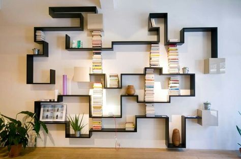 Repisas Shelf Design Ideas, Trophy Shelf, Trophy Display, Shelf Design, Floating Shelves, Living Room Designs, Storage Organization, Room Design, Gallery Wall