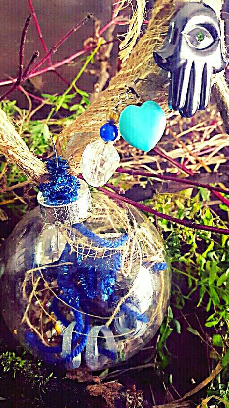 DIY Witch Balls for Love & Peace Witches Balls Diy, Witch's Ball Diy, Witch Balls Protection Diy, Witch’s Ball Diy, Witchcraft Diy, Yule Witch Ball Glass Ornaments, Pagan Beliefs, Jar Spells, Wiccan Crafts