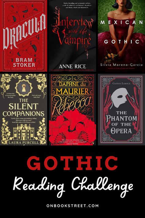 Gothic Romance Novels, Best Books All Time, Classic Horror Books To Read, Gothic Literature Recommendations, Gothic Fiction Books, Best Gothic Novels, Classic Halloween Books, Gothic Classic Books, Classical Romance Books