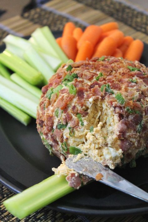 Buffalo Chicken Cheese Ball 2 Chicken Cheeseball, Chicken Cheese Ball, Cheeseball Recipes, Chicken And Cheese Recipes, Buffalo Chicken Dip Crock Pot, Buffalo Chicken Dip Easy, Chicken Balls, Recipe For Chicken, Dip Recipes Easy