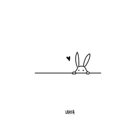 2 Bunny Tattoo, Tattoo Bunny Rabbit, Mini Bunny Tattoo, Bunny Line Tattoo, Two Bunnies Tattoo, Magick Tattoo, Grandchildren Tattoos, Private Tattoos, Rabbit Tattoo