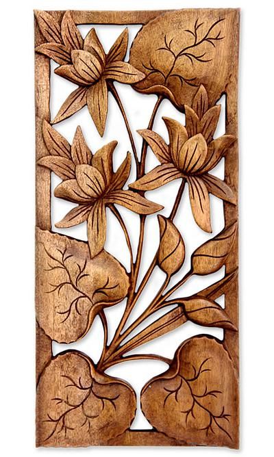 Wood Relief, Wooden Carving, Relief Carving, Chip Carving, Wood Carving Designs, Flower Carving, Wood Carving Patterns, Pola Sulam, Carving Designs