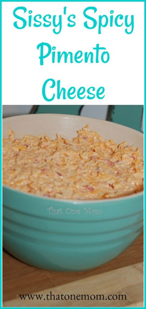 Chicken Salad Chick Spicy Pimento Cheese, Spicy Pimento Cheese, Pimento Cheese Recipe, Pickle Appetizers, Homemade Sloppy Joe Recipe, Pimento Cheese Dip, Homemade Pimento Cheese, Pimento Cheese Sandwiches, Pimento Cheese Spread