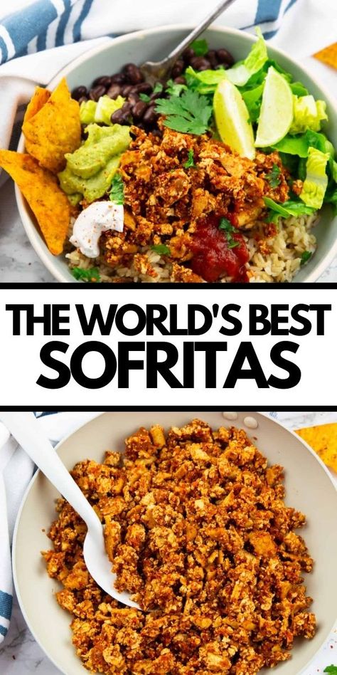 Tofu Sofritas, Vegan Sofritas, Sofritas Recipe, Recipes Healthy Vegetarian, Simple Vegetarian Recipes, Tofu Recipes Healthy, Homemade Tofu, Tofu Recipes Vegan, Quick Vegan Meals