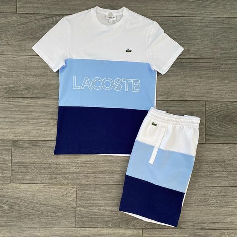 Lacoste Outfits For Men, Men Lacoste Outfits, Lacoste Boy, Nice Casual Outfits For Men, Gym Back Workout, Ralph Lauren Menswear, Lacoste T’, Lacoste T Shirt, Lacoste Shirt