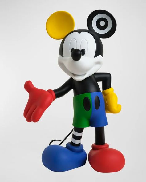 Mickey Mouse Wall Art, Fish Sculpture, Small Figurines, Plastic Design, Kid Spaces, Cultura Pop, Colour Palette, Decorative Objects, Book Design