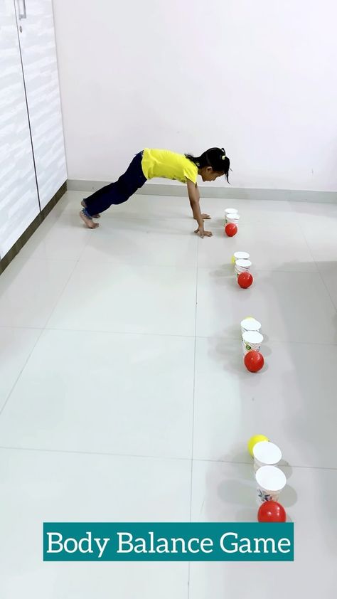 Vandana Shukla | World Of Vedi | #save Body Balance Game @world_ofvedi #vedi #worldofvedi #education #kidsactivities #kidgames #kids #familygames #fun #montessori #play… | Instagram Balance Activities For Preschoolers, Balancing Activities For Kids, Brain Activity Games, Balance Activities For Kids, Toddler Gross Motor Activities, Balance Activities, Balance Game, Games For Kids Classroom, Kindergarten Games