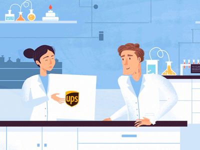 UPS Clinical Studies - Lab scene graphics design motion explainer rigging duik texture vector loop gif animation character Pharmacy Art, Student Apps, Graphic Technology, Loop Gif, Animated Banners, Animation Character, Gif Photo, Fantasy Posters, Motion Graphics Inspiration