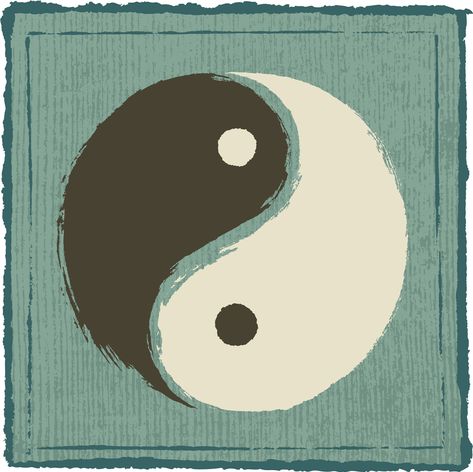 Yoga Illustration, Wallpaper Earth, I Ching, Lao Tzu, Fantasy Images, Ying Yang, Tai Chi, Yin Yang, Asian Art