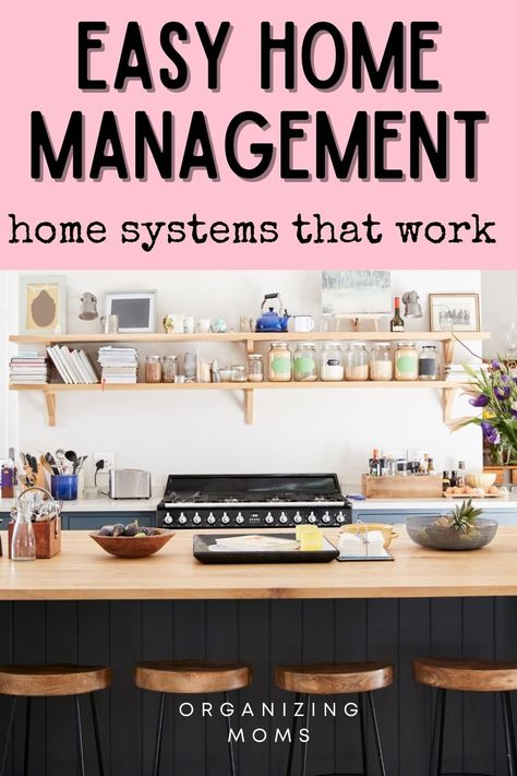 Home Organization System, Home Systems How To Organize, Organization Systems Home, Delusion Week, Home Management System, Realistic Home, Systems For Home, Work System, House Organisation