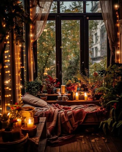 Christmas Interiors, Christmas Bedroom, Cozy Room, Dream Rooms, Cozy Corner, Cozy Space, Dream House Decor, Cozy Living, Decoration Design