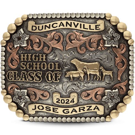 Class of 2023 Buckles Senior Year Things, Senior Things, Western Room, Custom Belt Buckles, Senior Stuff, Year Goals, Work For It, Graduation Necklace, Western Belt Buckles