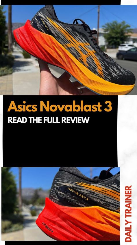 The ASICS Novablast 3 is a cushioned lightweight trainer than returns lighter, softer, more guided and more cushioned than ever. Asics Novablast 3, Asics Sneakers For Light Sports With Vibram Sole, Asics Running Shoes With Shock Absorption, Asics Low-top Walking Shoes For Light Sports, Asics Fade-resistant Running Shoes, Asics Running Shoes, Best Running Shoes, Training Shoes, Training Tips