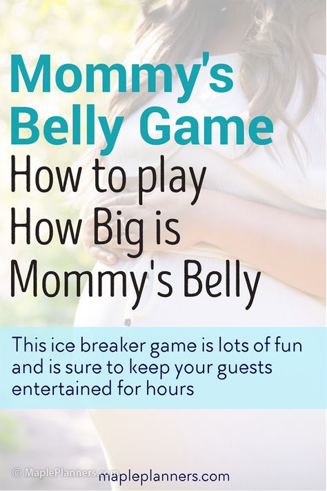 How to Play How big is Mommy's Belly Game | Baby Shower Games Ice Breaker Game, Mommy Tummy, Leadership Activities, Mommy Belly, Elementary School Counseling, Cooperative Games, Ice Breaker Games, Physical Education Games, Ice Breaker