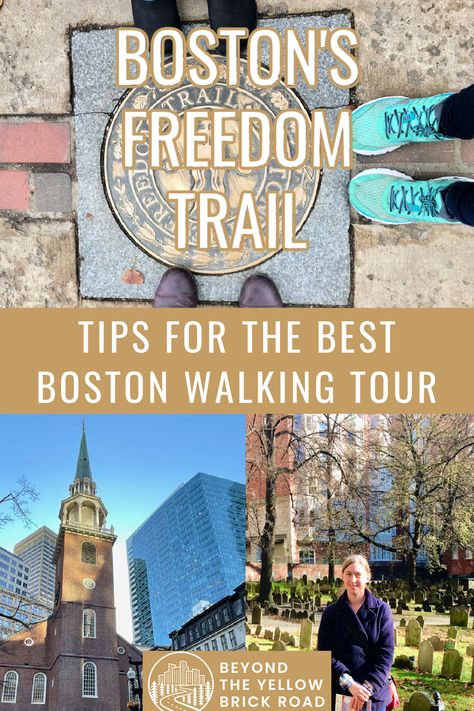 Get the most out of your time on Boston's Freedom Trail walking path. These tips will immerse you in Boston's American Revolution history. Learn what to expect to pay and when to visit all 16 stops on Boston's Freedom Trail as well as the path's history. Boston In April, Freedom Trail Boston, Early American History, Bunker Hill Monument, Boston Travel Guide, England Vacation, Maine Trip, Boston History, Trail Walking